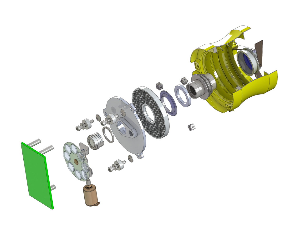 Cubesat with 3D Printed Parts