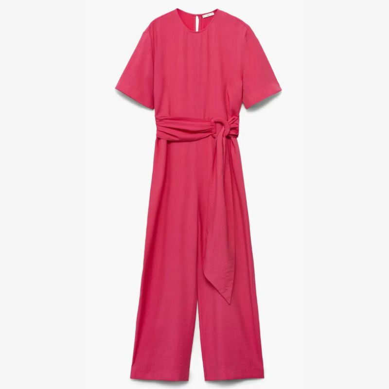 magenta pink jumpsuit