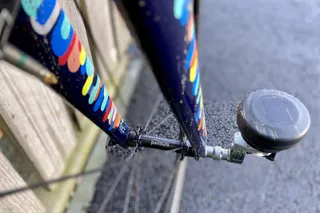 Dov Tate used marine anemometers attached to his front axle