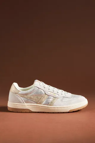 Anthropologie, Gola Hawk Metallic Sneakers