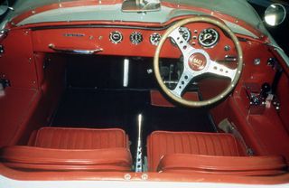 Interior of Saab Sonett 1