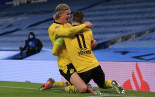 Erling Haaland and Marco Reus