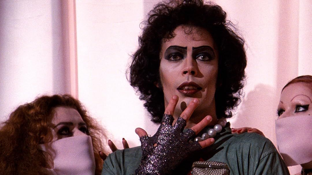 Tim Curry as Frank-N-Furter in The Rocky Horror Picture Show 