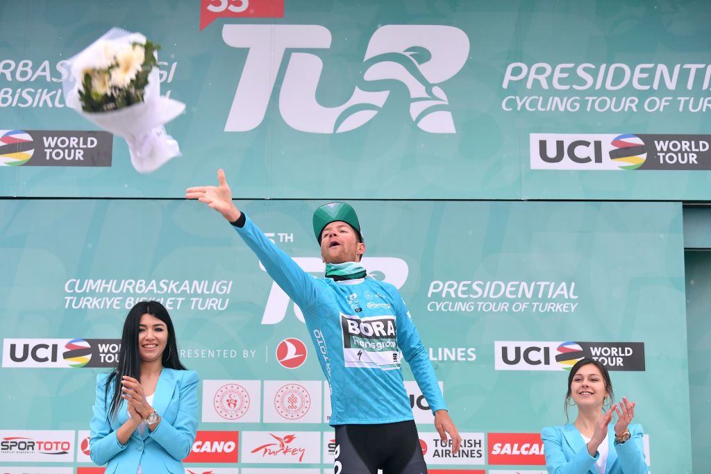 Felix Gro&szlig;schartner on the podium