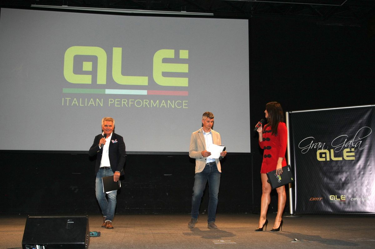 The presentation gets underway