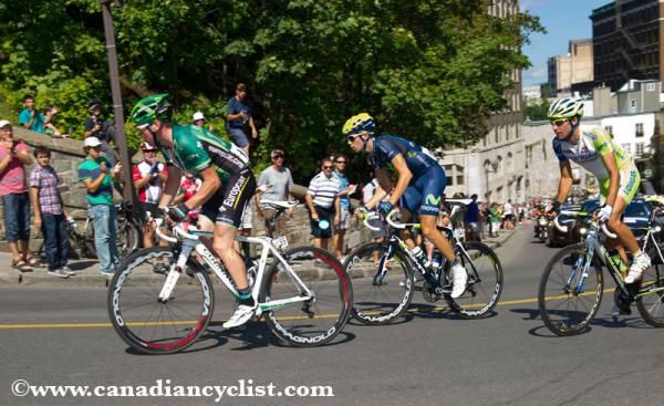 Tony Hurel (Team Europcar), Jesus Herrado Lopez (Movistar), Cristiano Salerno (Liquigas).