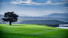 A general view of Pebble Beach Golf Links during the 2025 Pure Insurance Championship on the PGA Tour Champions