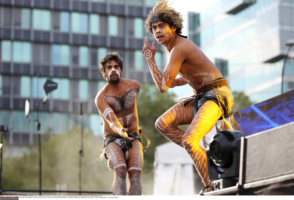 The show kicks off at the Tour Down Under