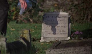 Bond visits Teresa's grave in For Your Eyes Only.