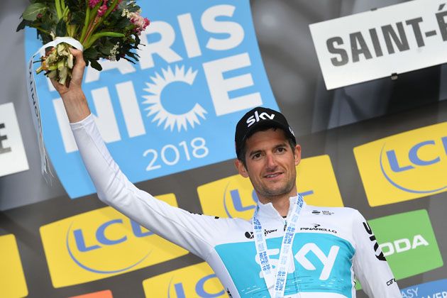 Wout Poels crashes out of Paris-Nice: taken to hospital for checks ...
