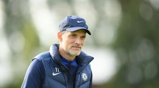 Manager Thomas Tuchel during a Chelsea training session on 1 September, 2022
