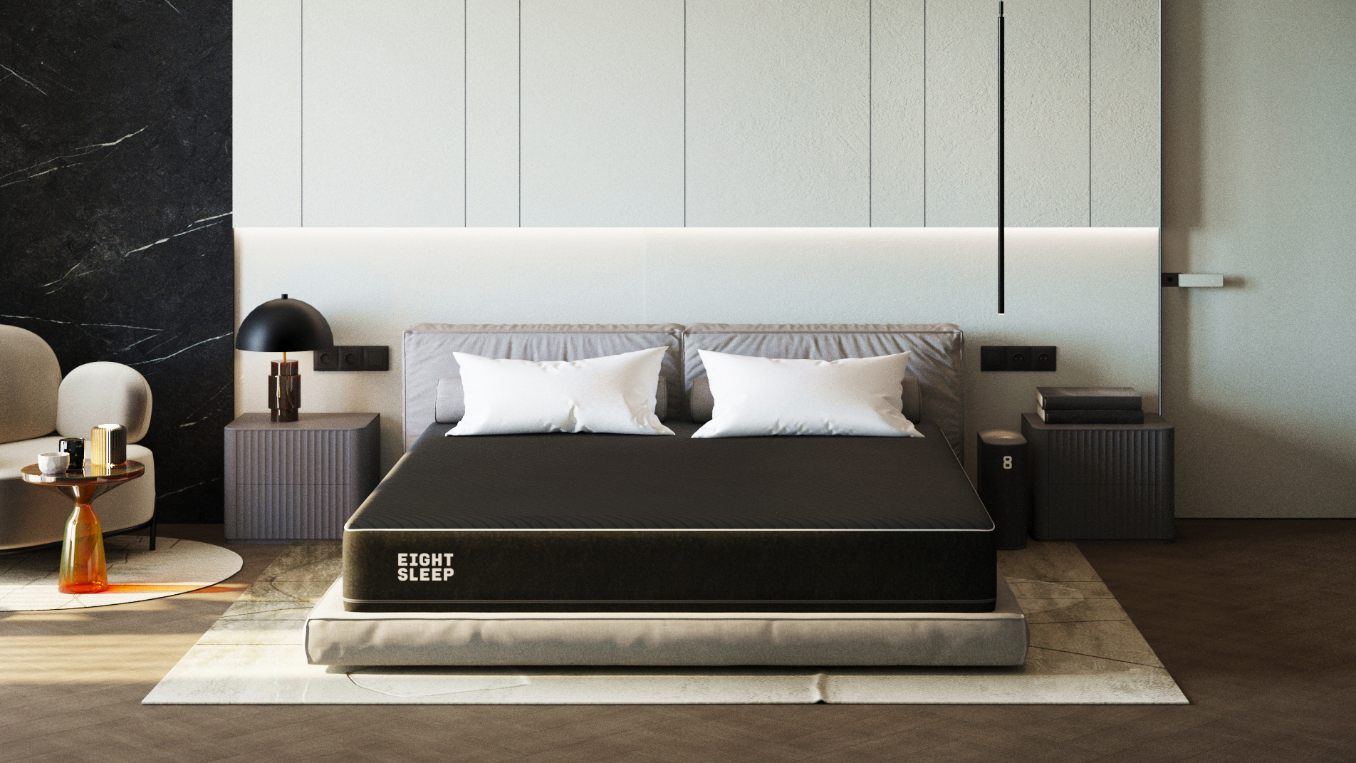 eight sleep tracker smart mattress cover