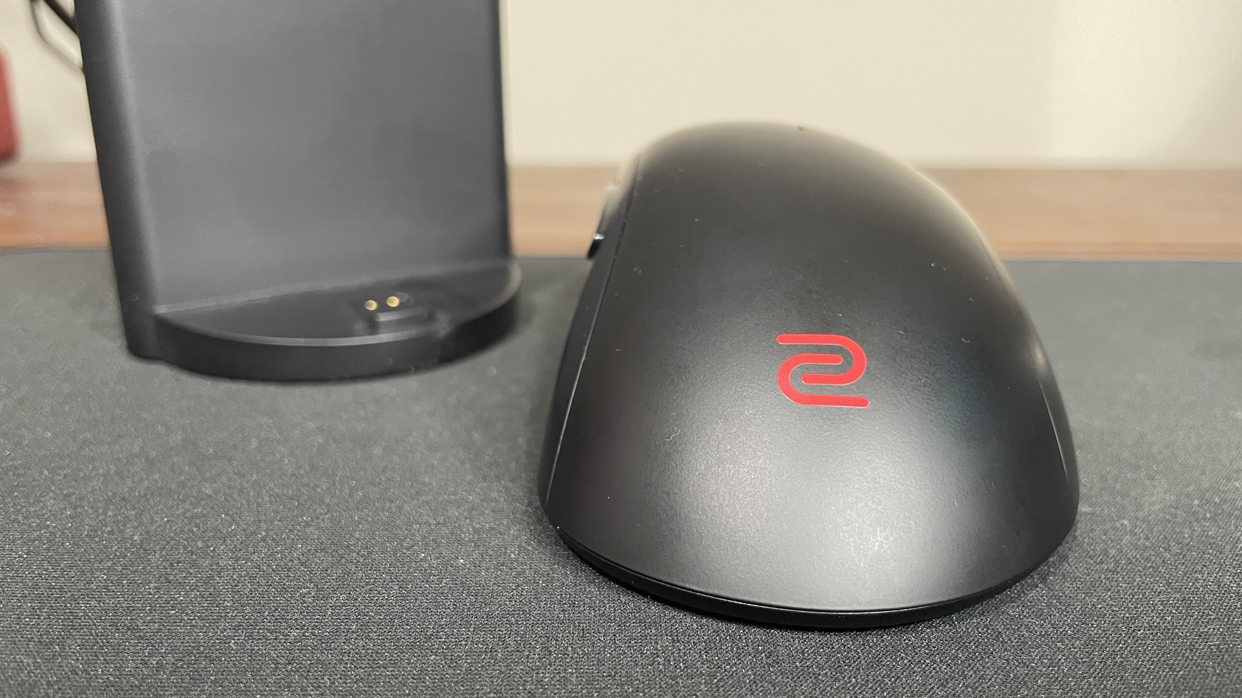 A Zowie EC2-DW gaming mouse.