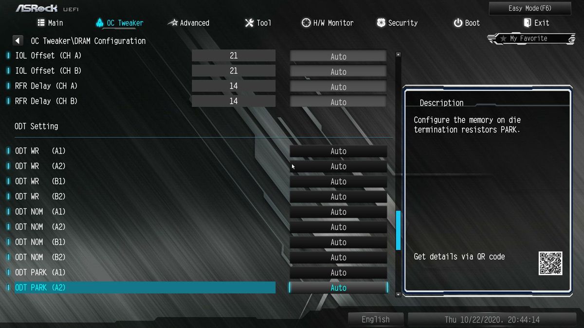ASRock Z490M Pro4 BIOS