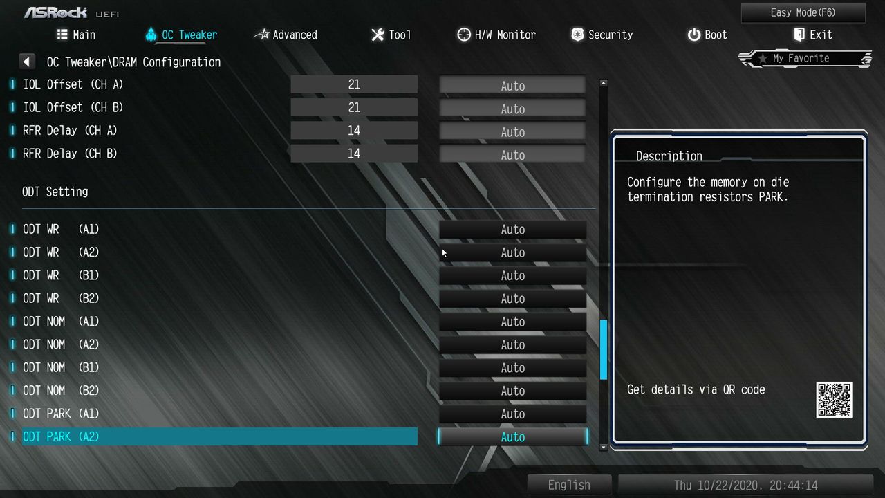 ASRock Z490M Pro4 BIOS