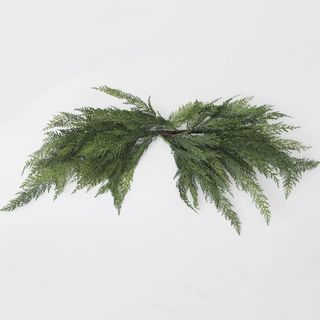 Fake Cedar Mantle Swag Garland - 48