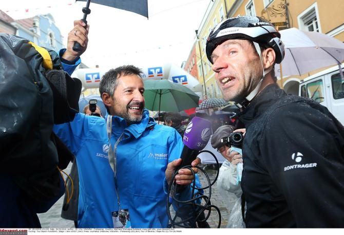 Home rider Jens Voigt was a popular man