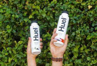 how to lose weight: : two Huel liquid shakes
