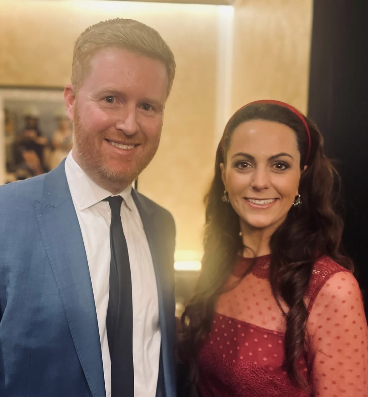 Royal impersonators Rhys Whittock and Jodie Bredo