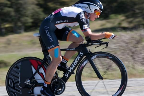 Beth Newell (NOW-Novartis) moved into eighth place in general classification following her time trial.
