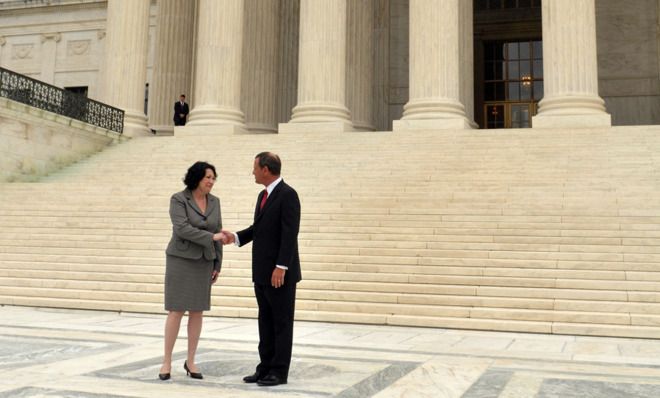 Judge Sotomayor and Judge Roberts