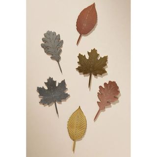 Foliage Cheese Markers, Set of 6