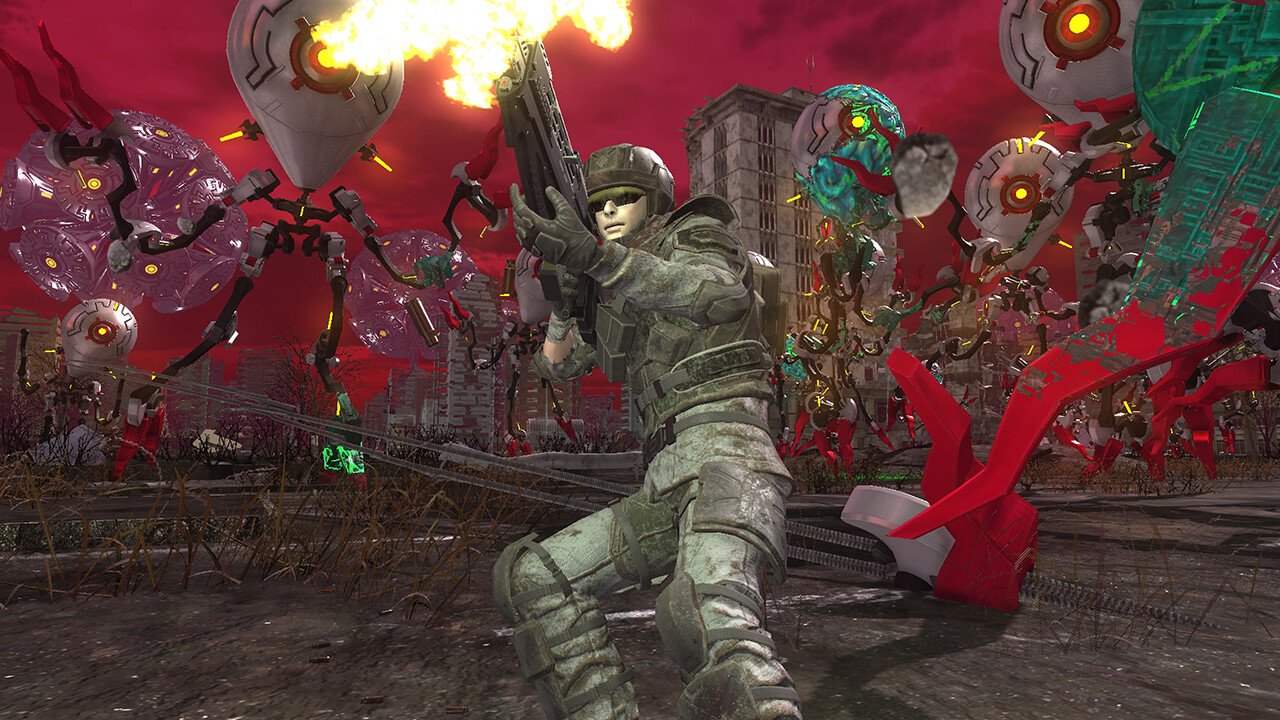 'Earth Defense Force 6' unleashes retro alien invasion chaos