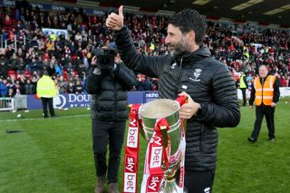 Danny Cowley enjoyed great success with Lincoln.