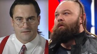 Irwin R. Schyster and Bray Wyatt in the WWE 