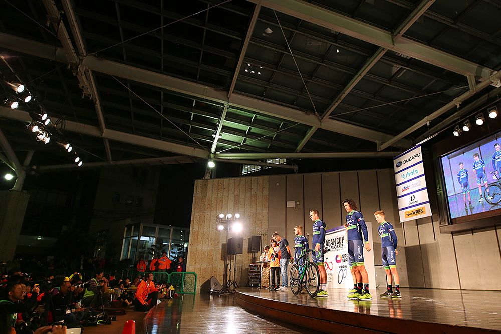 ORica-BikeExchange at 2016 Japan Cup team presentation