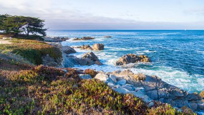 The Pacific Ocean as viewed from Pacific Grove, California