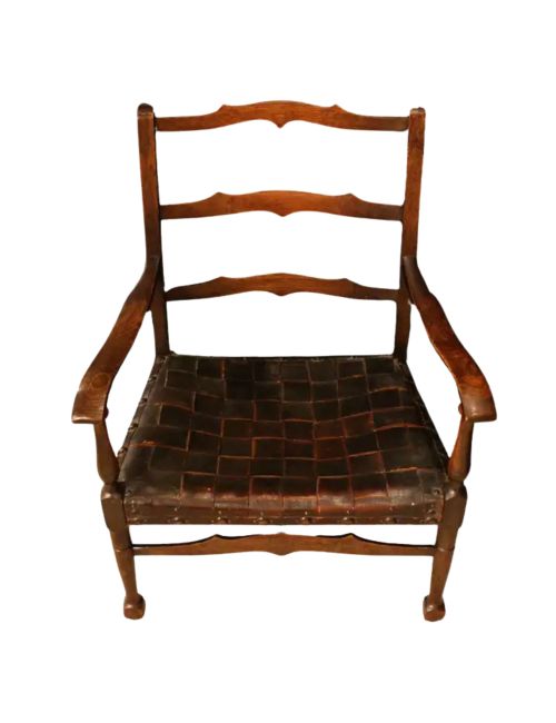 1st Dibs | English Arts & Crafts Slipper Arm Chair