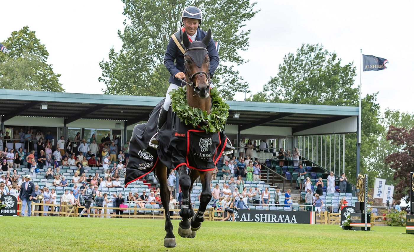 Review of the showjumping year: Robert Whitaker wins the Hickstead Derby