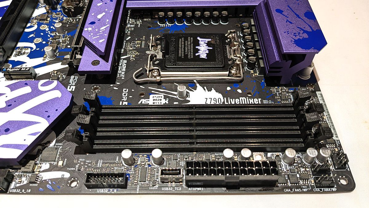 Asrock Z790 LiveMixer memory slots