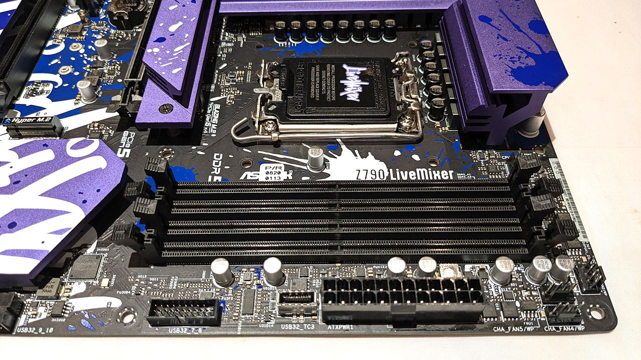 Asrock Z790 LiveMixer memory slots