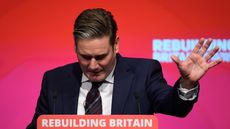 Keir Starmer addresses the 2019 Labour party conference.