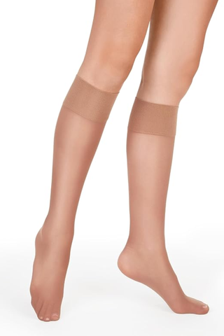 Hanes Alive Full Support Sheer Knee Highs