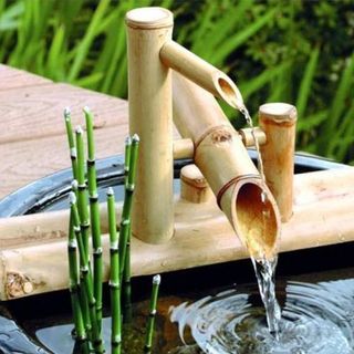 bamboo spout for water feature