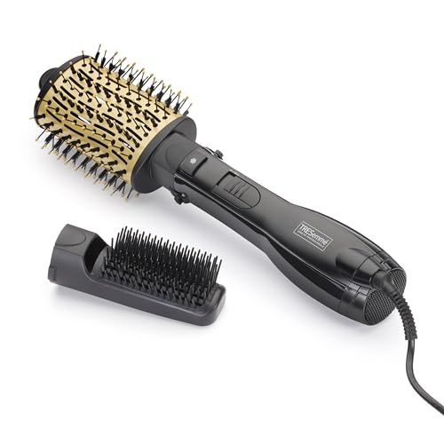 Tresemme 2-In-1 Hair Dryer Brush - Airstyler With Oval Volumizing Brush &amp;amp; Vent Brush, Ionic Anti-Frizz Technology, 1000w Power, 3 Heat &amp;amp; 2 Speed Settings, Cool Shot, 2787u