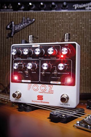 Even if you aren’t familiar with synth programming, it’s easy to dial in cool electronic textures on the Fooz after familiarizing yourself with the controls' functions.