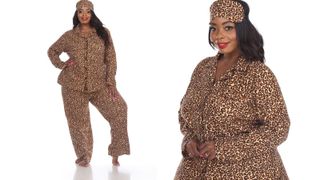leopard print pajamas