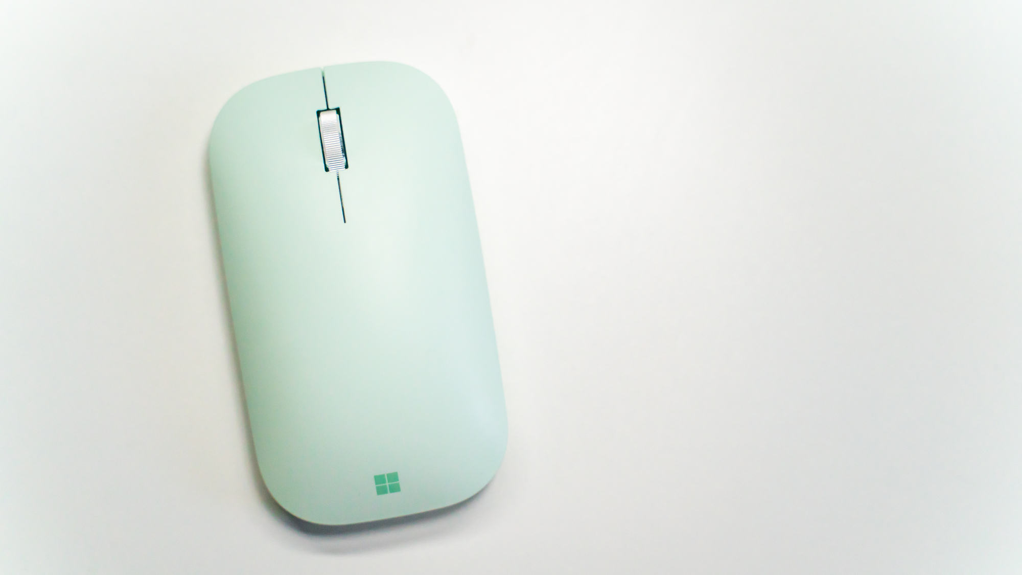 Microsoft Modern Mobile Mouse on a white table