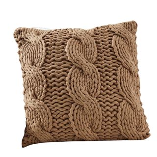 A woven pillow