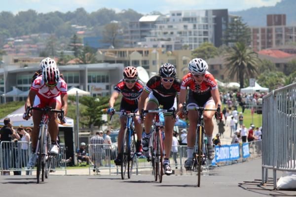 The break of five riders worked well together for most of the race. Their gap continued to extend throughout the race as the peloton behind them sat up.