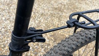 Ortlieb Quick Rack hitch detail