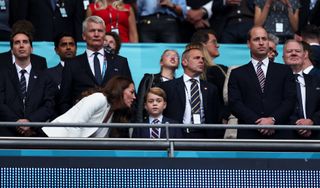 Kate and Prince George at Euros 2020 final