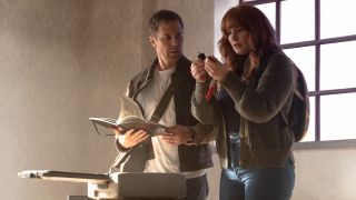 Sam Rockwell and Bryce Dallas Howard in Argylle