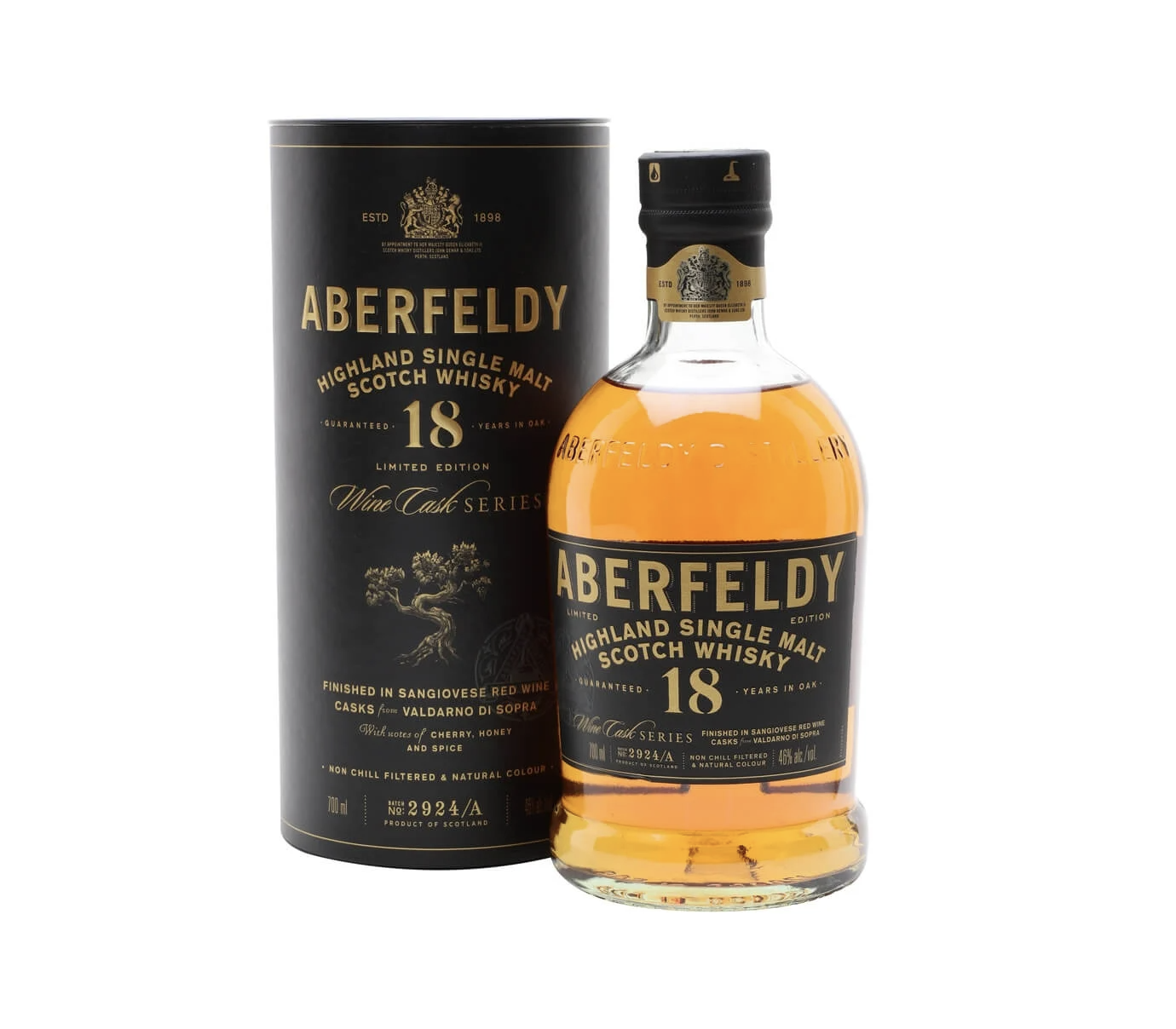 Aberfeldy , 18 Year Old, Italian Wine Cask Whisky