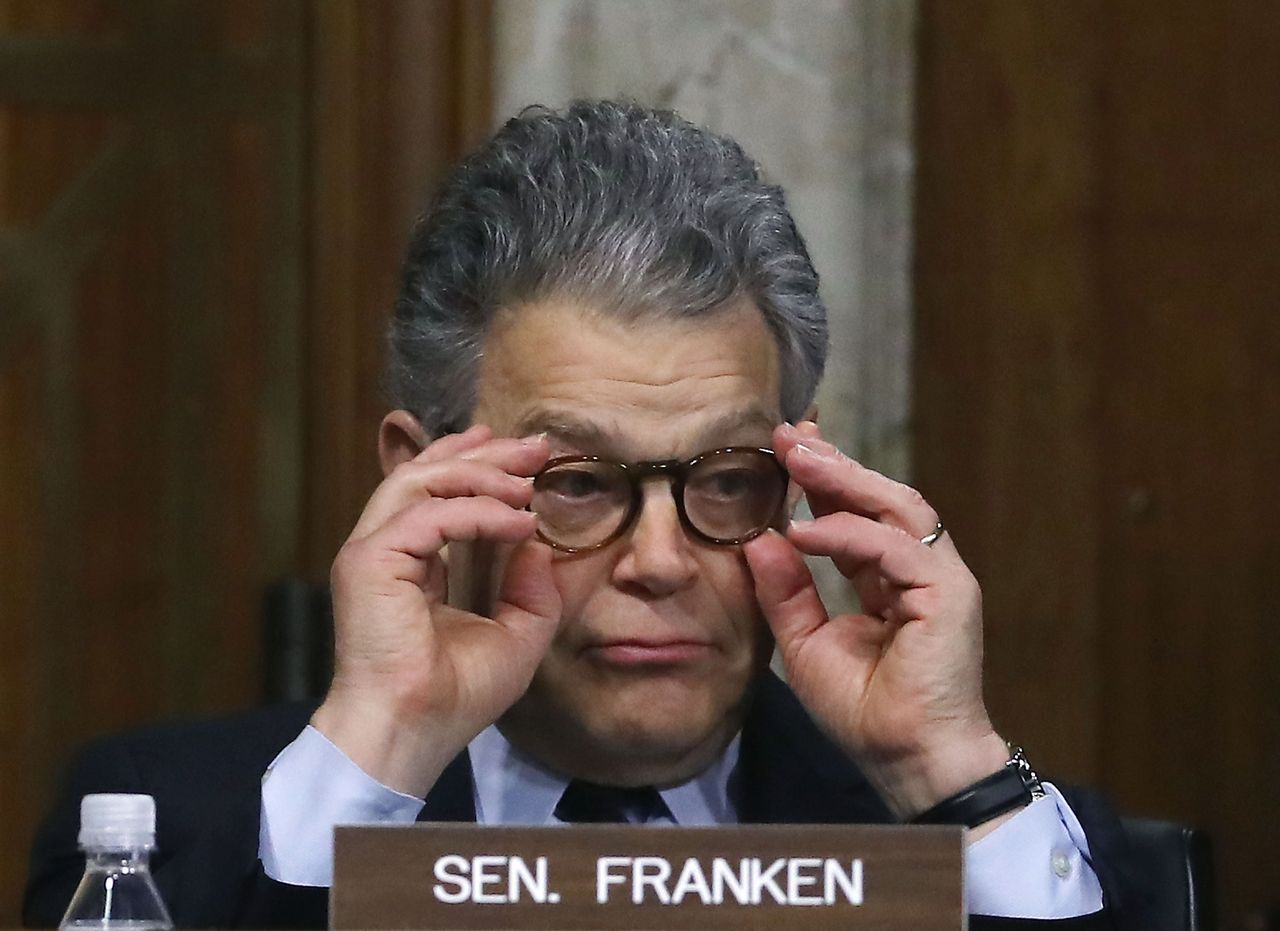 Al Franken on Capitol Hill