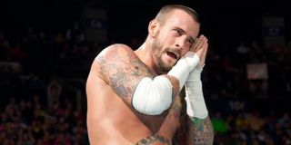 CM Punk before his finisher